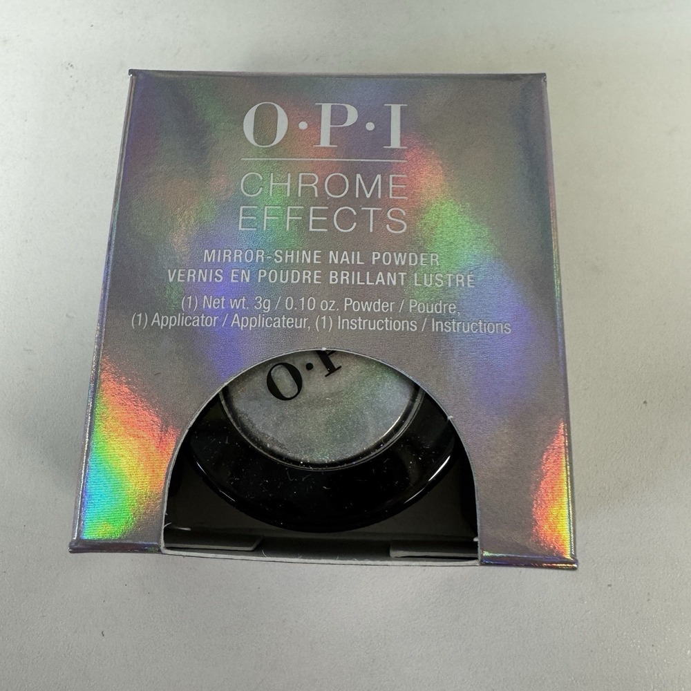 OPI Chrome Effects - Mixed metal- Holographic Chrome Powder 3g / 0.1oz /